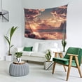 thumbnail image 5 of ZICANCN Funny Tapestry for Bedroom Aesthetic,Fantasy Sunset River Pattern Wall Tapestry for Living Room 60x40 Inches, 5 of 8