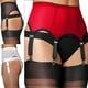 thumbnail image 3 of XmhyTop Cinturón de Liguero Mujer, Cintura Alta en Malla Vintage con Tirantes Ajustables y Clip Metal, Sin calcetines y bragas,El estilo A,Talla L Blanco, 3 of 3