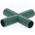 thumbnail image 1 of 4PCS Greenhouse Frame Building Connector 16mm PVC Fitting 5 Types Stable Tube Support Adapter Parts, 1 of 5