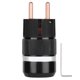 thumbnail image 1 of Enchufe de alimentación de cobre puro Conector IEC Conector de alimentación de CA Enchufe UE 100-250VE100 (enchufe macho), 1 of 5