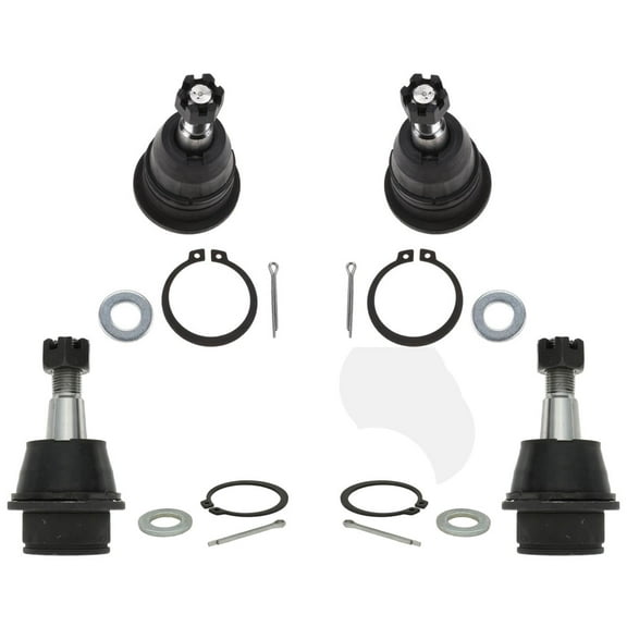 Upper & Lower Ball Joint Fits 2009-2012 Ram 1500 Rear Wheel Drive