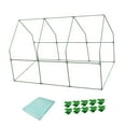 thumbnail image 4 of Almencla Mini Serre Portable Support de Plante pour Jardinage Extérieur Patio 80cmx150cm, 4 of 8