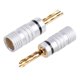thumbnail image 3 of 8 adaptadores de enchufe banana BFA de cobre chapado en oro de 4 mm para altavoces y otros cables., 3 of 5