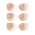thumbnail image 2 of HEVIRGO 3 Pairs Bra Mat Sweat-proof Anti-slip Invisible Thin Breathable Thickened Breast Support Nipple Covers Strapless Bra Women Breast Petals for Swimsuits Evening Gowns, 2 of 8