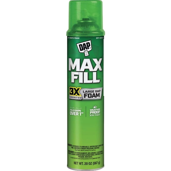 DAP Triple Expanding Foam Sealant - Max Fill - 1 Pc, 20 oz