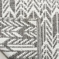 thumbnail image 4 of SAFAVIEH Montauk Rhoda Geometric Runner Rug, Charcoal/Ivory, 2'3" x 7', 4 of 8