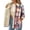 Pink, variant on Zeagoo Flannel Jacket Fleece Lined Jacket Women Plaid Shacket Button Down Shirts Casual Fall Winter Outwear