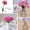 Pink, variant on YardChic Artificial Lily Flowers, Real Touch Artificial Flowers Wedding Bouquet, Bride Bridal Shower, Spring Home Kitchen Table Decor, Fake Lilies for Centerpieces, Party Decorations, 5.9x13.8 Inch