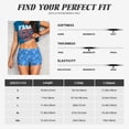 thumbnail image 2 of Yiaed Cute Shark Print Women's Athletic Shorts Running Shorts Sporty Short High Waisted Elastic Workout Shorts for Yoga Gym Running & Sports -X-Large, 2 of 8