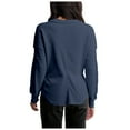 thumbnail image 4 of BLVB Women's Long Sleeve Shirts Oversized Tunic Tops Trendy V Neck Pullover Fashion Clothes Outfits, 4 of 5