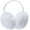 W-white, variant on 1Pcs Women Winter Earmuffs Girls Faux Fur Fluffy Soft Ear Warmer Outdoor Plush Warm Ear Covers