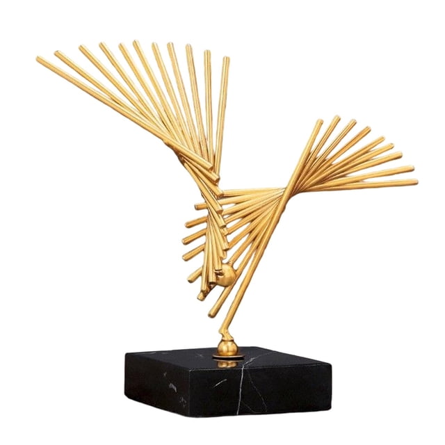 Escultura de arte moderno, modelo abstracto, estatua para centro de mesa, bar de bodas Águila