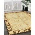 thumbnail image 2 of Ahgly Company Indoor Rectangle Abstract Cinnamon Brown Oriental Area Rugs, 8' x 12', 2 of 6