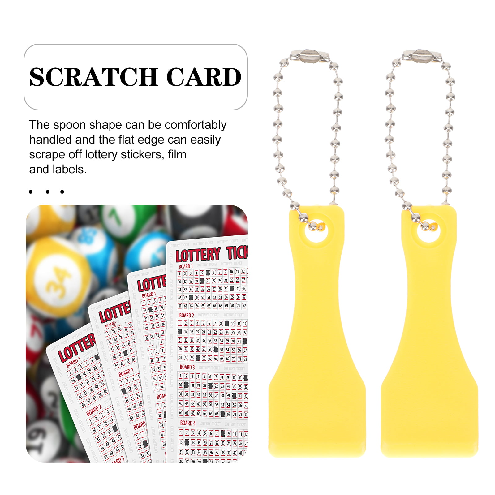 Professional Lottery Scratchers Hanging Lottery Scratching Tools