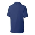 thumbnail image 3 of Men's Cutter & Buck Royal Texas Rangers Big & Tall Advantage Tri-Blend Pique Polo, 3 of 3