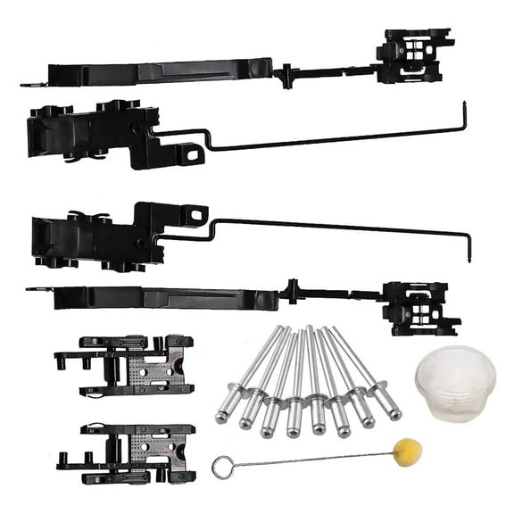 Black Sunroof Track Kit for Lincoln Navigator 2000-2017 & Improved Moving Parts