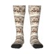 thumbnail image 1 of Fotbe Western Desert Cowboys2 Calcetas Divertidas Estampadas para Hombre y Mujer, Calcetas de Algodón hasta la Rodilla para Caminar, Correr, Enfermería y Embarazo, 1 of 6