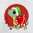 thumbnail image 3 of CafePress - Noel Turtle Long Sleeve T Shirt - Unisex Cotton Long Sleeve T-Shirt, 3 of 4