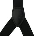 thumbnail image 3 of TopTie Men's Solid Elastic Suspenders 1 inch Y-Back Adjustable Suspenders-Black, 3 of 6