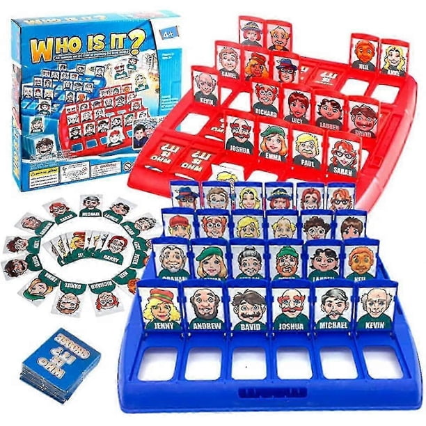 26-27 Toys & Games Guess Who Board Game Great Family Entertainment,guess The Person Who Your Opponent Has Chosen Perfect Christmas Birthday For Kids B