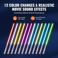 thumbnail image 4 of VEVOR Light Sword 12 RGB Colors 41" Mute Sound Rechargeable Dueling Light Saber, 4 of 9