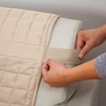 thumbnail image 4 of 2024 Pet Products Furniture Cover  Reversible Protector for Dogs & Cats  Chair  Navy/Gray, 4 of 5