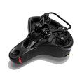 thumbnail image 3 of UPGRATOR 1Pack Mountain Bike Seat Cushion Nylon Black Easy Installation, 3 of 8