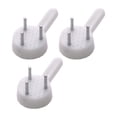 thumbnail image 3 of fastboy 50pcs White Plastic Invisible Wall Mount Photo Frame Picture Frame Wall Hook Strong And Seamless Hanging Household Hardware 3Set, 3 of 6