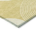 thumbnail image 3 of Addison Rugs Chantille Indoor/Outdoor Transitional Geometric Gold Machine Washable Rectangle Rug, 3' x 5', 3 of 8