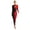 Red, variant on Full Body Leotard for Adult Womens Long Sleeve Dance Bodysuit Skating Jumpsuit Gymnastic Red S