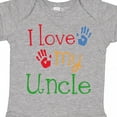 thumbnail image 4 of Inktastic I Love My Uncle Childs Boys or Girls Baby Bodysuit, 4 of 5