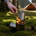 thumbnail image 6 of Camping Culinary Stainless Steel Food Grade Mug for Outdoor Use with Lid and Foldable Handle Ideal for Hiking and Picnics, 6 of 7