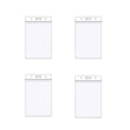 thumbnail image 4 of 8 Pack ID Badge Holder,Clear Vertical Card Badge Holder,Soft Waterproof PVC Card Protector Case,Thick Sealable Name Tag Badge Holder for Office School Credit Cards Passes, 4 of 4