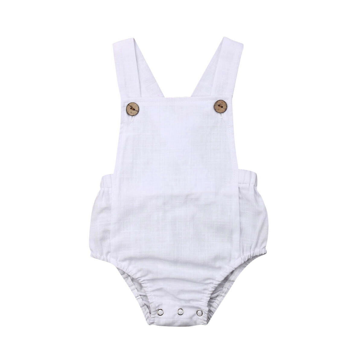 Newborn Baby Kids Boy Girl Infant Romper Jumpsuit Bodysuit Cotton ...