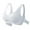 Light Blue, variant on Women Sports Bras Wireless Wide Strap Push up Molded Bralette Lightly T-Shirt Bras Breathable Workout Underwear