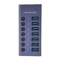 thumbnail image 2 of USB Docking Station,USB 3.0 Hub 7 Port US Hub US Docking Station Ultimate Reliability, 2 of 14