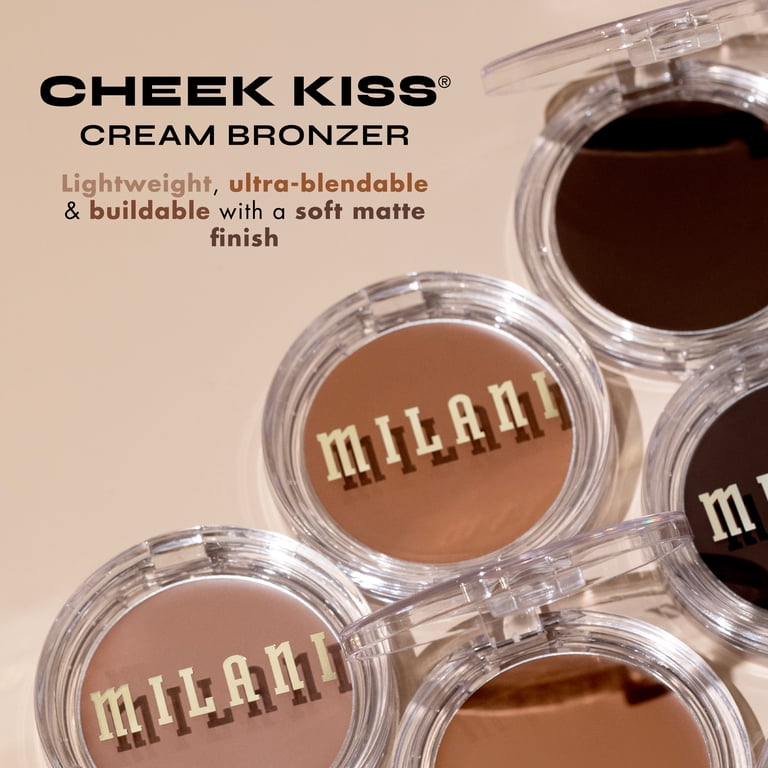 2 pack) Milani Cheek Kiss Cream Bronzer, Mocha Moment, 0.21 oz
