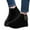 Black, variant on POROPL Womens Boots Ankle Chunky Flat Shoes,Boots for Saving Size 5.5