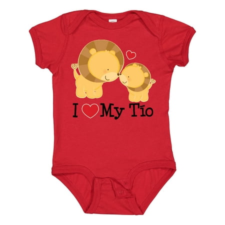 

Inktastic I Love My Tio Uncle for Nephew Gift Baby Boy or Baby Girl Bodysuit