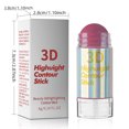 thumbnail image 4 of DPTALR The Brush Cream To Powder Blush Stick 2-in-1 Blush And Lip Makeup Stick Multi Functional Lazy Eye Shadow Powder Blusher, 4 of 4