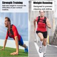 thumbnail image 6 of Ataucjin Weighted Vest for Men Women, 12 16 20 25 30 Lbs Weights , Workout Equipment Strength Training Weight Vest for Training Workout, Jogging, Cardio, Walking, 6 of 6