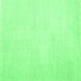thumbnail image 1 of Ahgly Company Indoor Square Solid Emerald Green Modern Area Rugs, 8' Square, 1 of 4
