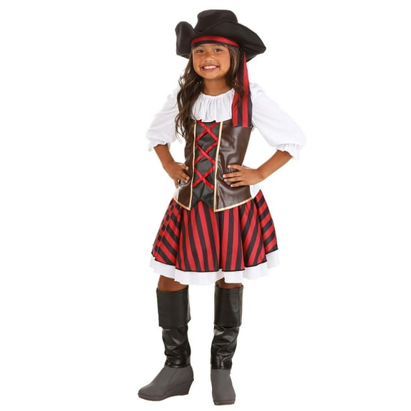 Girl's Budget Pirate Costume Dress
