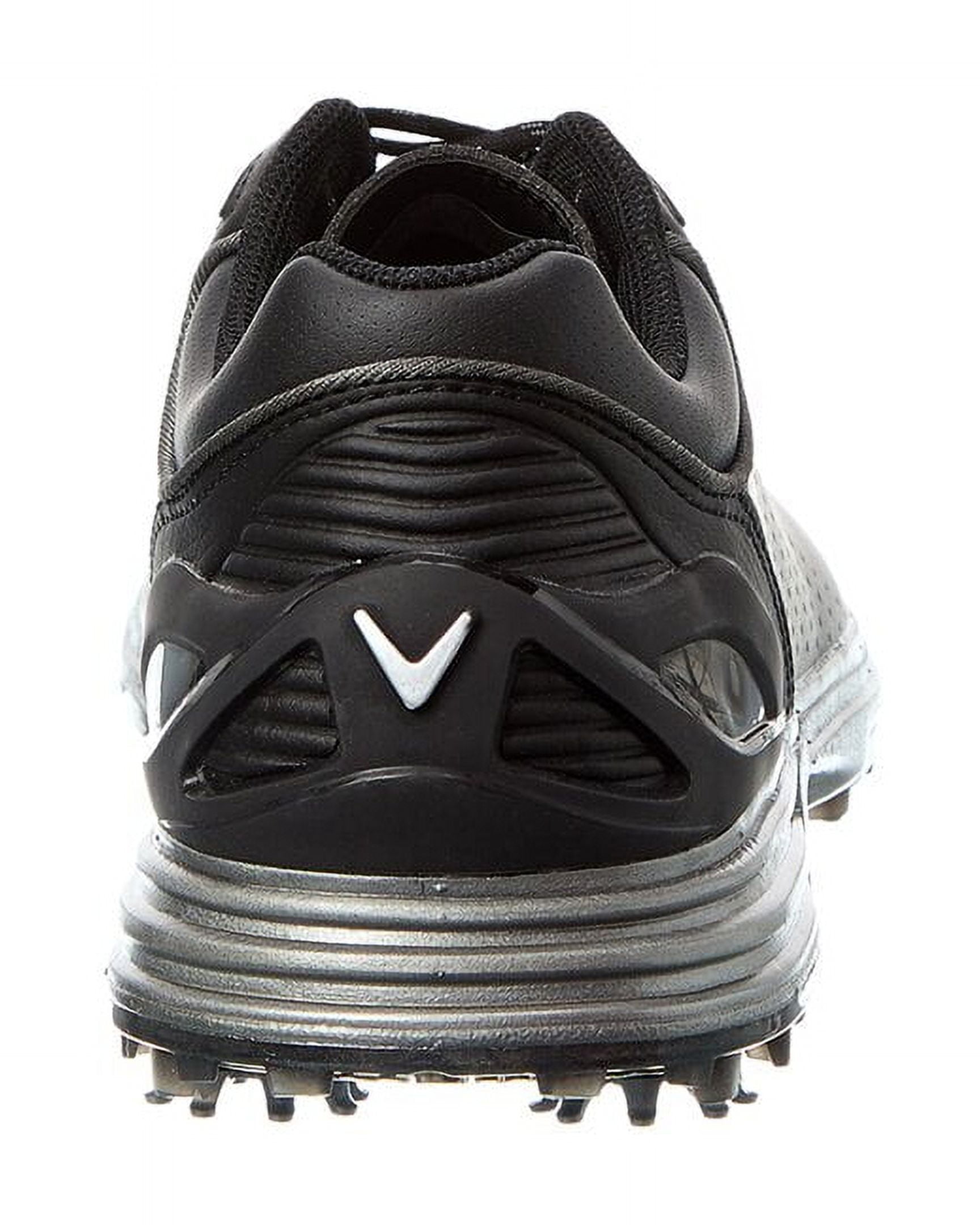 Callaway Newport Leather Golf Shoe, 9, Black - Walmart.com