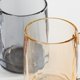thumbnail image 4 of Taza de café transparente YONGSHENG Tazas de café de vidrio 11 oz 320 ml gris ahumado, 4 of 5