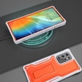 thumbnail image 4 of FITO For Samsung Galaxy S22 Ultra Case, Full-Body Phone Case with Kickstand (Orange), 4 of 8