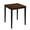 Black+Reddish Brown, variant on Costway Square Dining Table for 4-Person with Solid Wood Frame for Dining Room