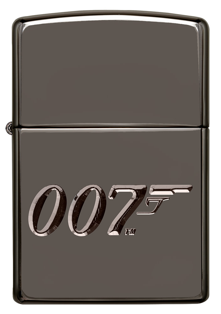 Zippo Armor James Bond 007 Black Ice Lighter