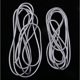 thumbnail image 3 of 2pcs Holográfica Elástico Mylar Cord Flash Atado Material Herramienta de Bricolaje , Plata, 192 cm DYNWAVEMX Cordón de Mylar holográfico, 3 of 7
