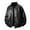#321-Black, variant on Handshe Men's Leather Jacket, Windproof Loose Fit Solid Color, Long Sleeve Hoodless for Casual Daily Wear
